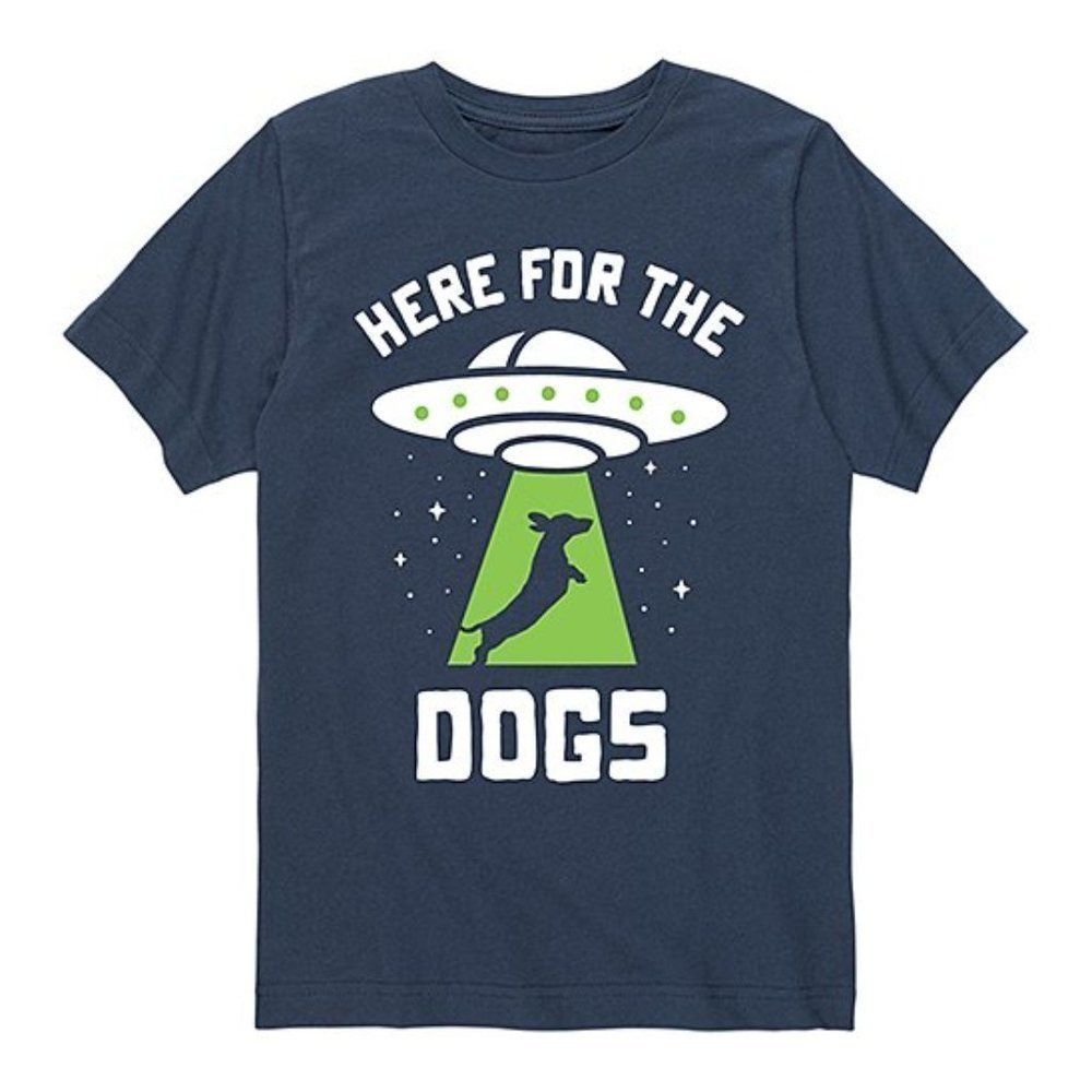 𝅺'here for the Dogs' U.F.O. Youth Tee